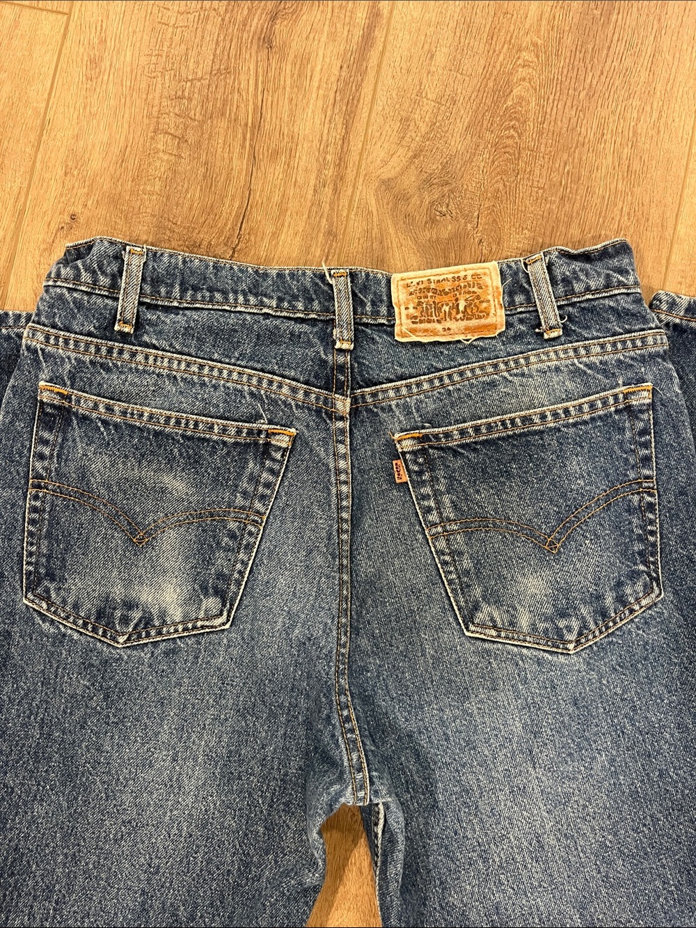 Vintage 90s Levi’s 540 Orange Tab Relaxed Fit Jeans W34 L31
